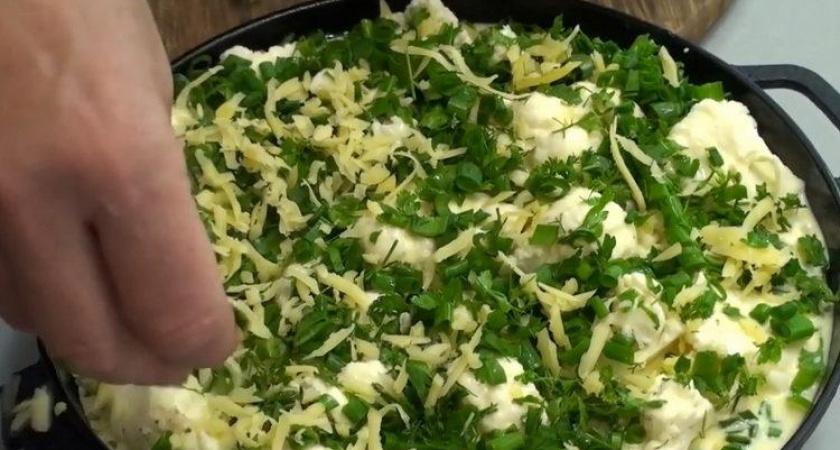 Вкусная цветная капуста с яйцом - запекаем в духовке 🥦