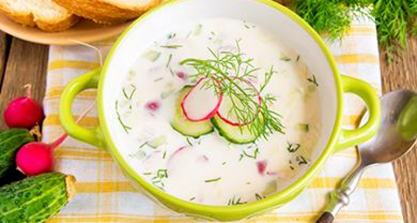 Окрошка на кефире рецепт с фото 🥝 как сделать вкусно