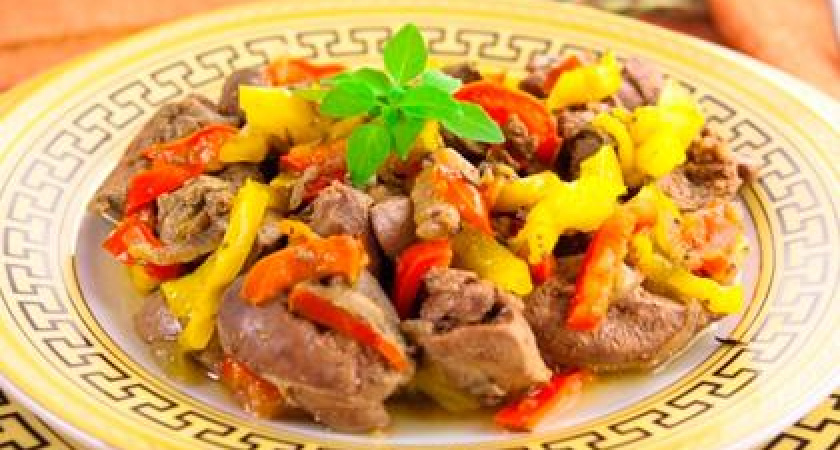 Что можно приготовить из куриной печени и яблок