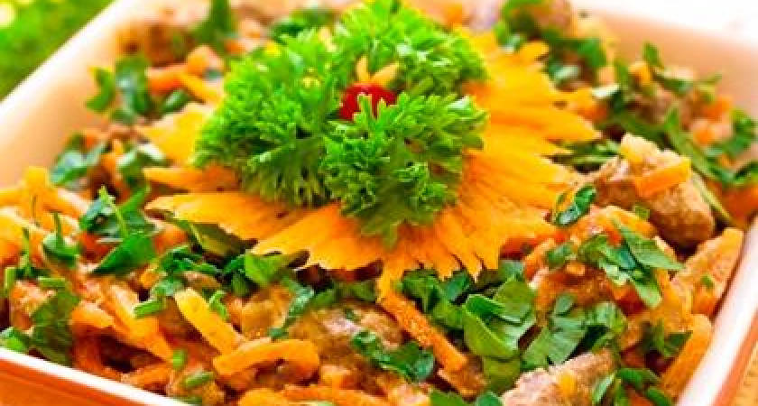 Салаты из говяжьей и куриной печени — новые блюда на праздничный стол