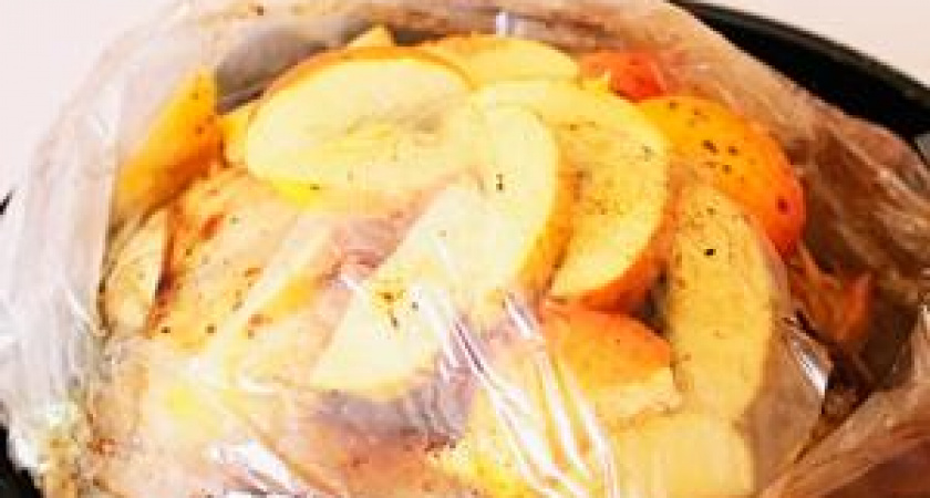 Курица в рукаве рецепт &#129373; как запечь и сколько готовить