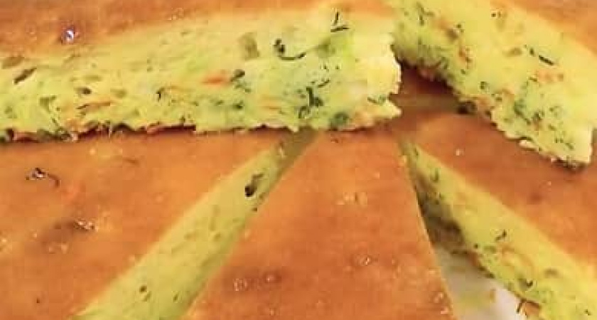 Заливной капустный пирог - лёгкий, воздушный и действительно вкусный