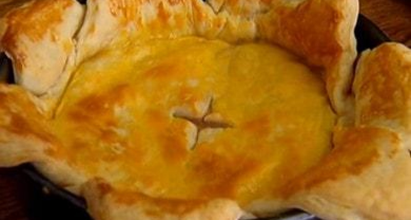 Слоеный пирог с мясом - красивый, вкусный и оригинальный