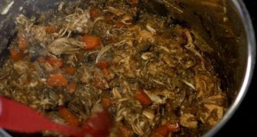 Курица тушеная с овощами - низкокалорийное вкусное блюдо