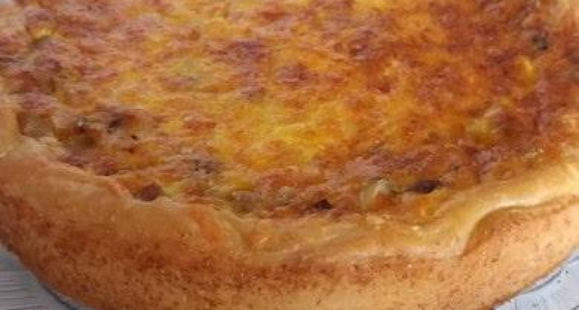 Нежный пирог с грибами - самый вкусный рецепт
