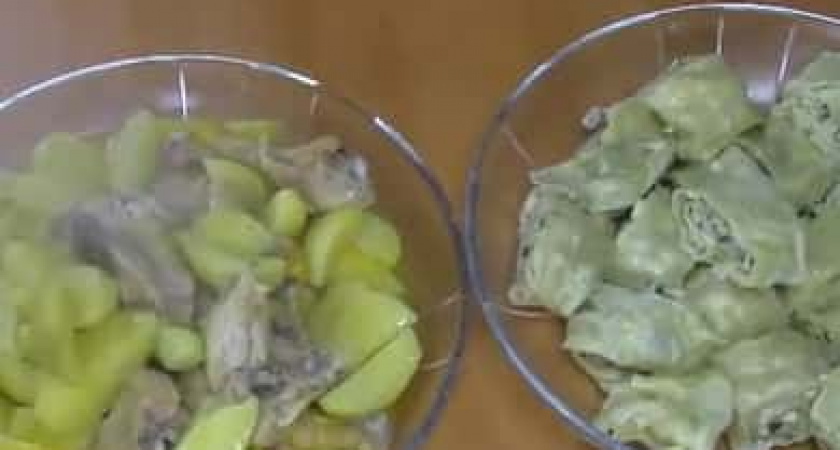 Слоеный хинкал с курицей - секреты кавказской кухни