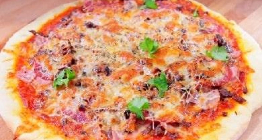 Фото к статье: Как научиться готовить вкусную мясную пиццу