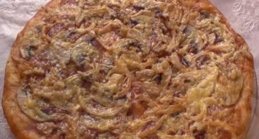 Фото к статье: Как научиться готовить вкусную пиццу с курицей и грибами