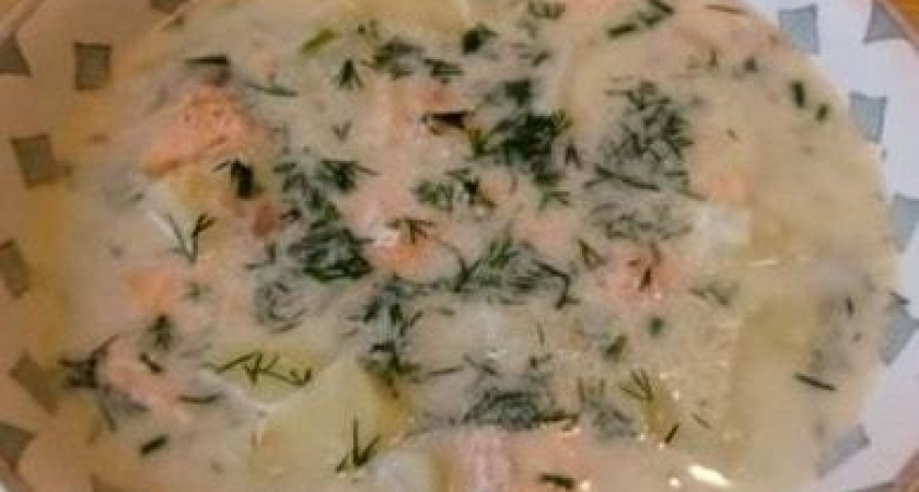 Как научиться готовить вкусный суп из красной рыбы со сливками