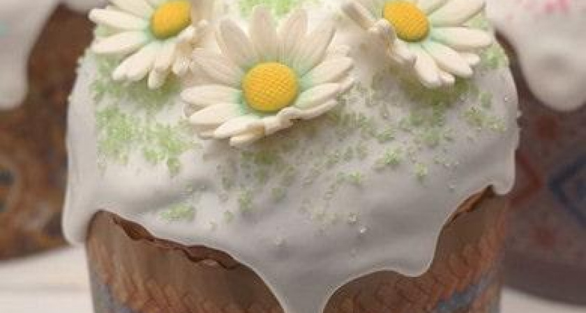 Очень вкусный, воздушный и в меру сладкий пасхальный кулич
