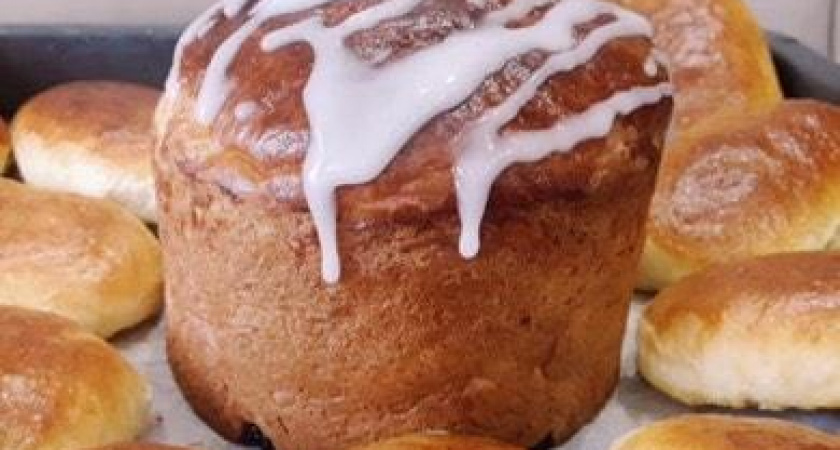 Классическое Венское тесто для куличей - нежнейшее, как пух, и очень долго свежее