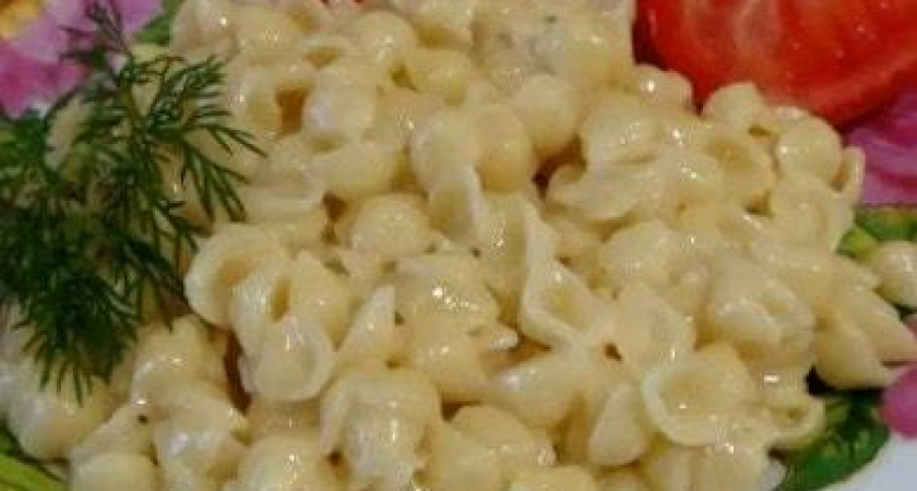 Макароны с плавленным сыром - простое исполнение и минимум продуктов 🍝