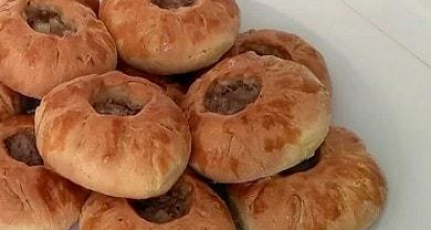Беляши на кефире с мясом - рецепт известного блюда башкирской кухни 🥩