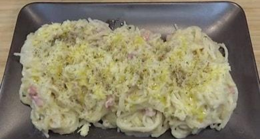 Паста Карбонара с беконом в сливочном соусе 🍝