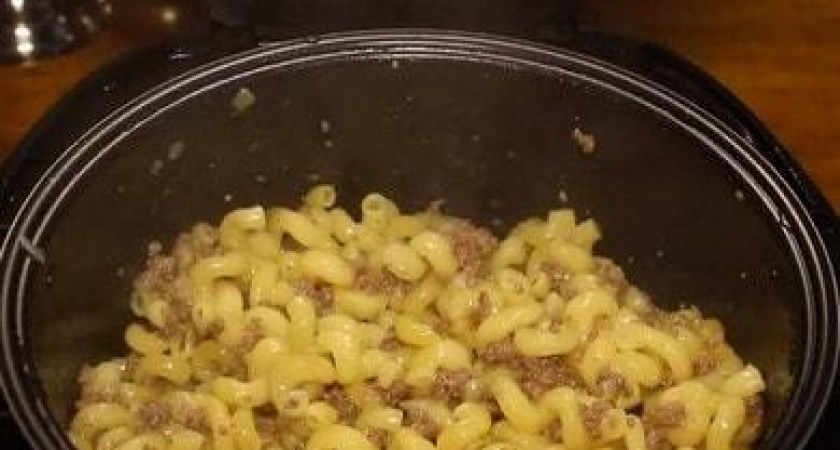 Классический рецепт макароны по-флотски в мультиварке 🍝