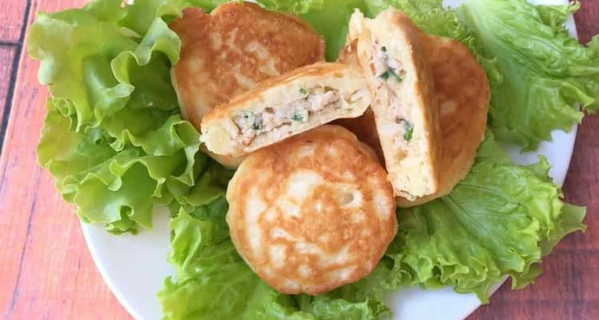 Ленивые беляши без дрожжей и яиц - отличный вариант на завтрак 🍕