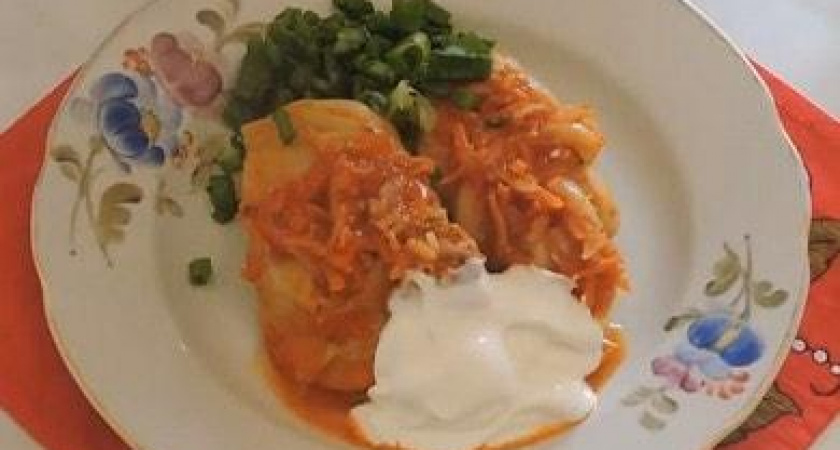 Готовим вкусные голубцы из капусты с мясом и рисом 🍲