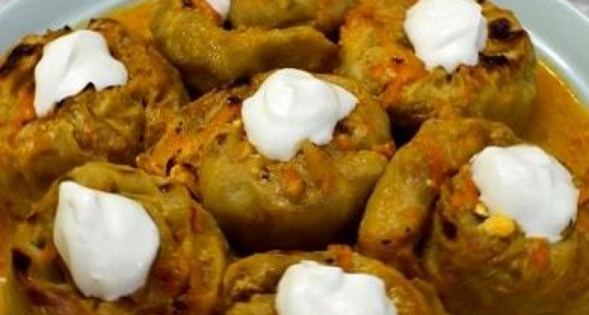 Голубцы в духовке - отличное блюдо для праздничного стола 🍲