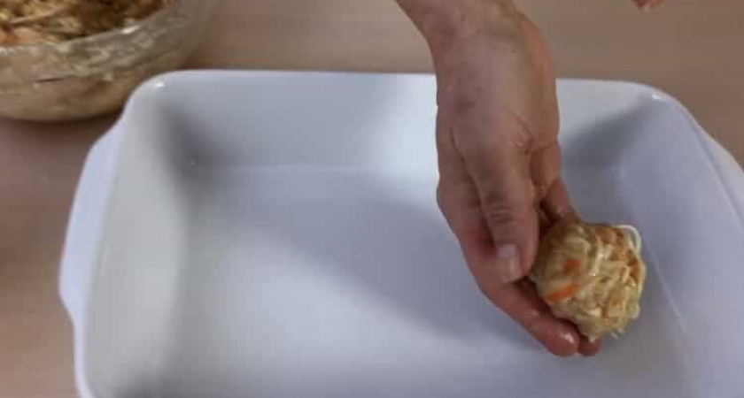 Ленивые голубцы с куриным фаршем или любым другим мясом - готовим в духовке 🍲