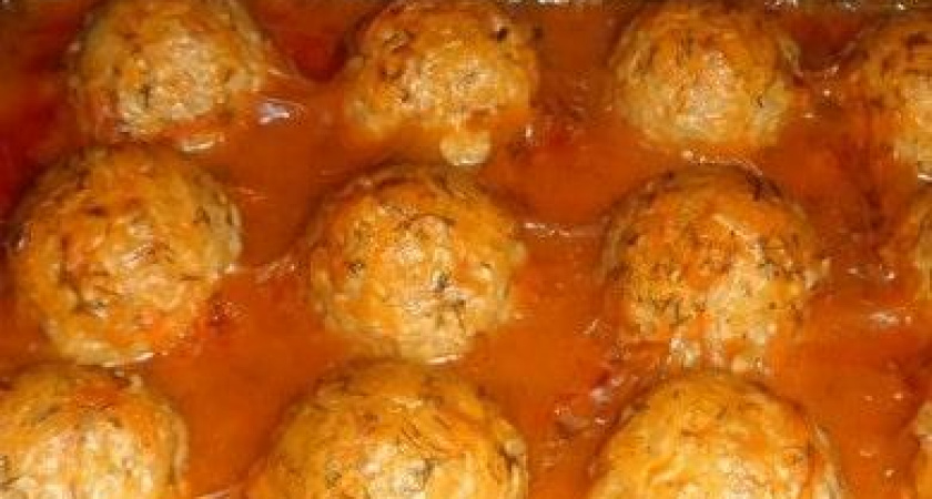 Как научиться готовить вкусные куриные тефтели в духовке 🍗