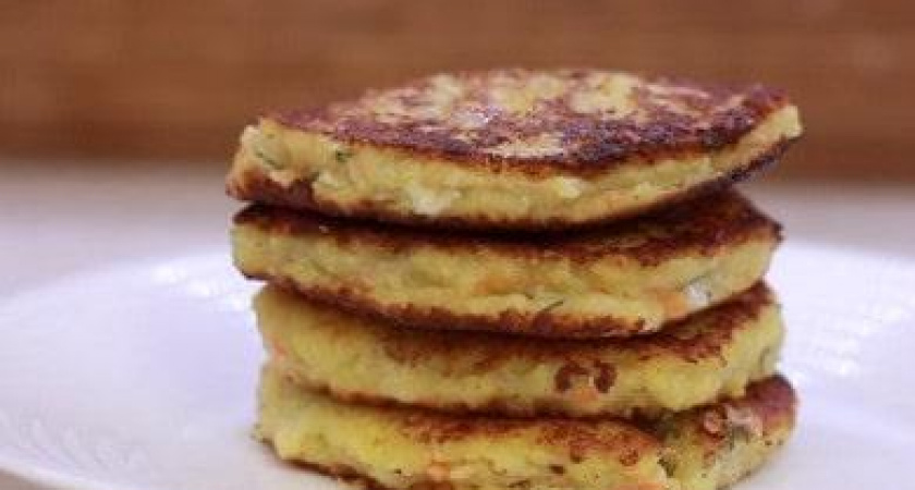 Вкусные картофельные драники с начинкой из сыра с зеленью 🧀