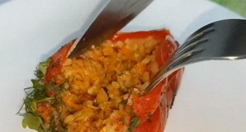 Очень вкусные постные фаршированные перцы &#x1f336;