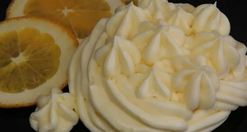 Нежный крем для торта из сыра маскарпоне и апельсинового курда 🍰