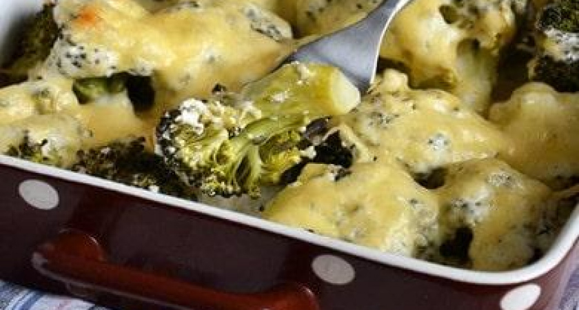 Брокколи с сыром в духовке - просто и очень вкусно 🥦