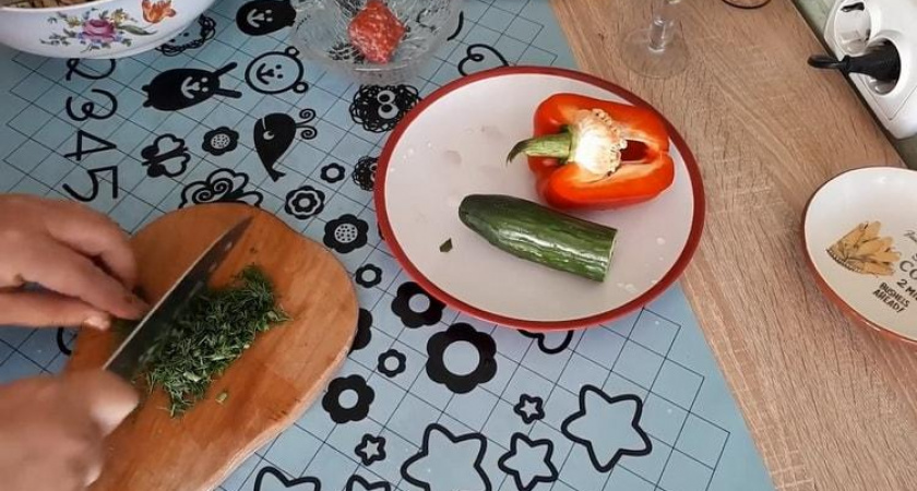 Как научиться готовить вкусный салат из вареной фасоли &#x1f957;