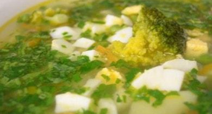 Весенний суп из брокколи - легкий и полезный 🍲