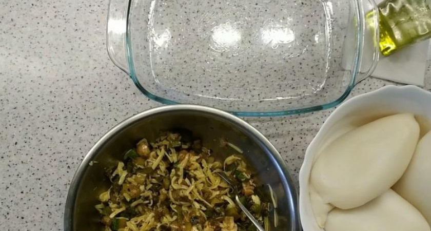 Фаршированные кальмары, запеченные в духовке - очень вкусный рецепт &#x1f991;
