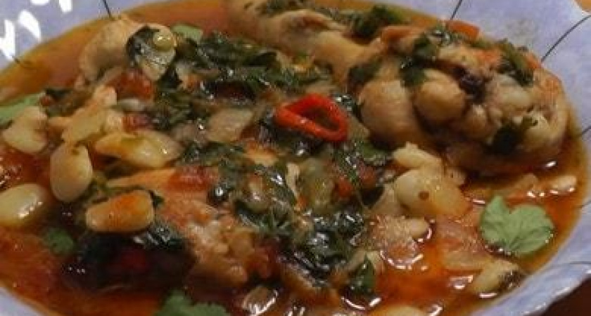 Рагу из курицы с фасолью - просто, вкусно и бюджетно 🍗