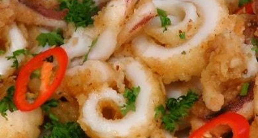 Жареные кальмары - вкусная праздничная закуска &#x1f991;