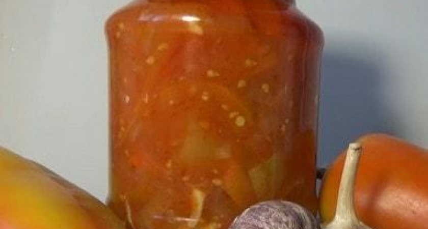 Лечо по-болгарски из перца и помидор на зиму 🥫