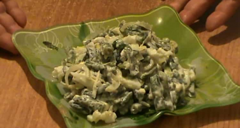 Как научиться готовить вкусный салат со стручковой фасолью 🥗