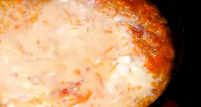Гречка с мясными шариками из фарша в духовке - просто, сытно и очень вкусно 🥣