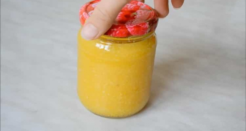 Витаминная смесь из лимона, чеснока и имбиря 🍯