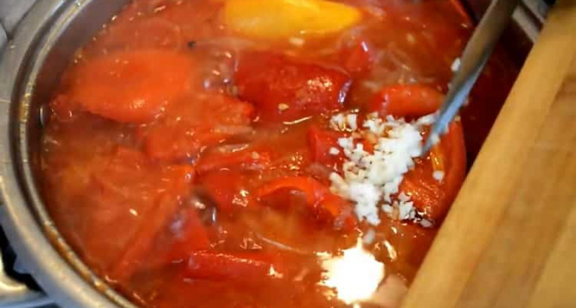 Обалденное лечо из помидор и перца - се просят добавки 🌶