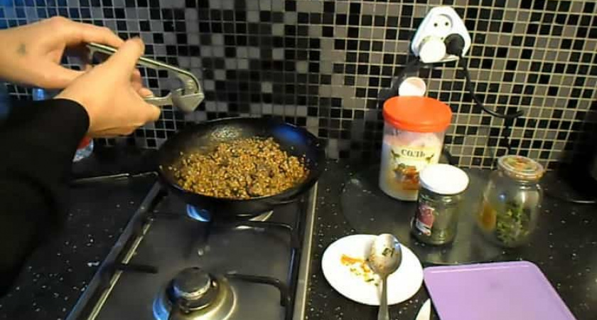 Гречка с печенью - просто, быстро и вкусно 🥣