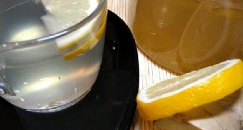Вкусный и очень полезный чай из имбиря с лимоном 🍋