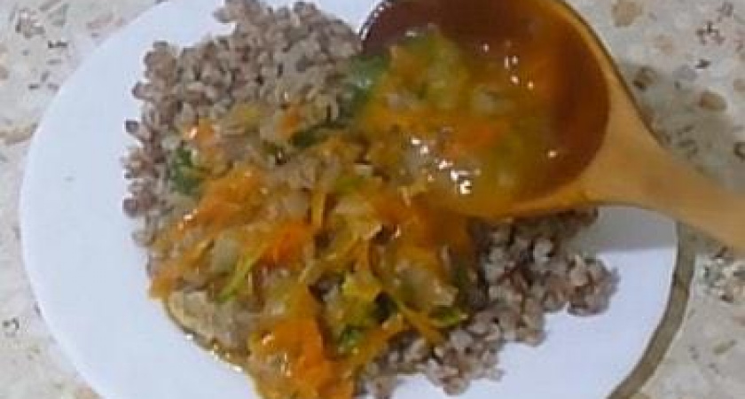 Очень вкусная подлива с мясом к гречке 🥣