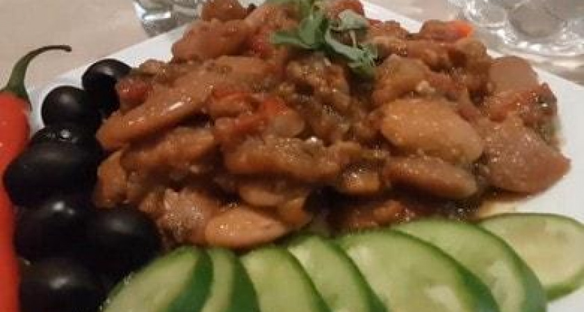Фасоль по -гречески - авторский рецепт с острова Крит &#x1f959;