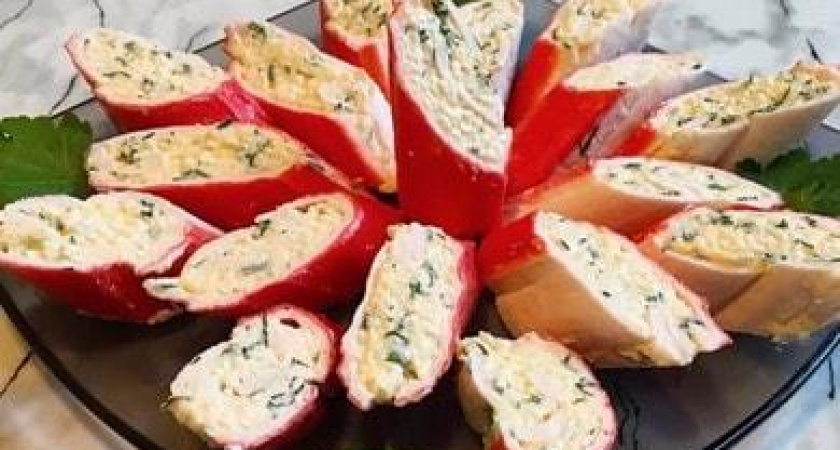 Как научиться готовить вкусные фаршированные крабовые палочки &#x1f980;
