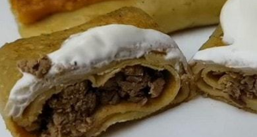 Простые, вкусные и нежные блины с куриной печенью 🥞