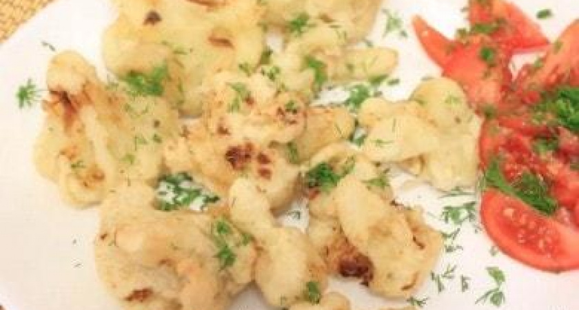 Постное блюдо из цветной капусты без яиц - просто и вкусно 🥦