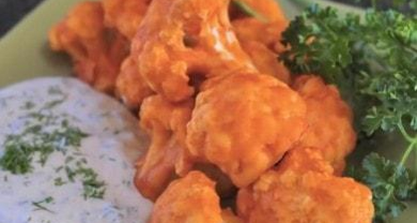 Цветная капуста в кляре в духовке - отличная закуска, очень полезная и вкусная 🥦