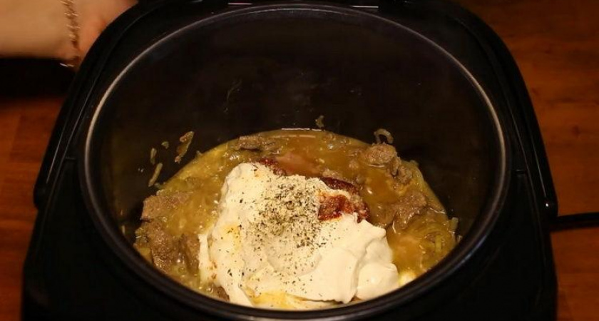 Как научиться готовить вкусную печень в сметане в мультиварке 🥣