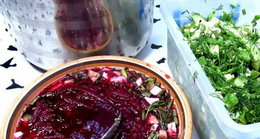 Как научиться готовить вкусный холодный свекольник по классическому рецепту &#x1f963;