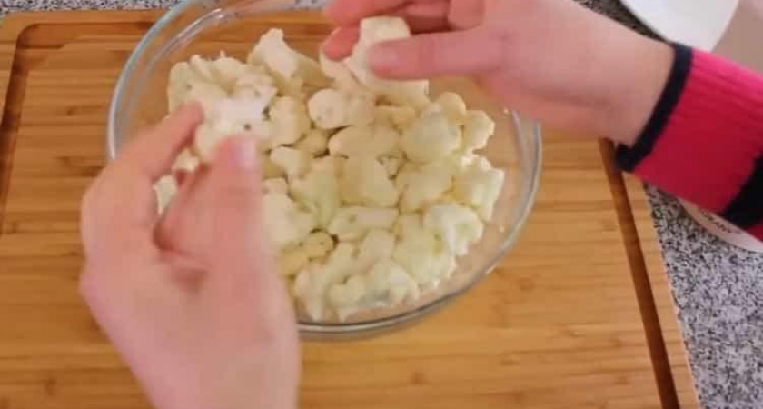 Цветная капуста со специями, запеченная в духовке - очень вкусное блюдо 🥦