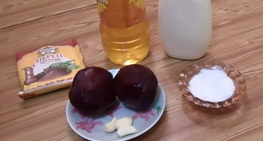 Салат из свеклы с чесноком и майонезом - очень просто и вкусно 🥣